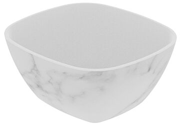 Carrara Melamine Crock 1L (176x162x80mm) White