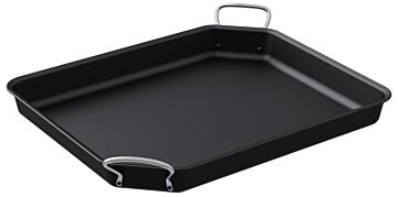 Greblon Ore Stainless Steel 2-4 Gastro Tray (325x265x35mm) Black