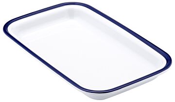 Enamelware Melamine Gastro Tray Blue