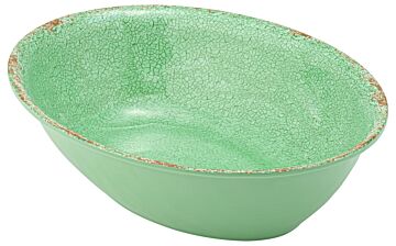 Oval Casablanca Melamine Dish 1.5L (210x280x70mm) Green