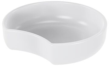 Melamine Crescent Dish 1.4L (225x208x60mm) White