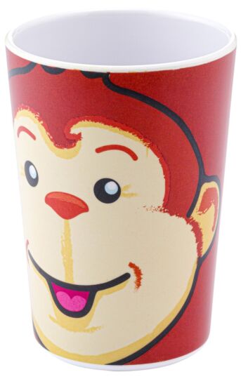 Melamine Cup 300ml (107x75mm) Monkey