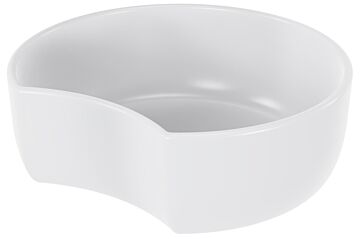 Melamine Crescent Dish w/f 5L (300x278x100mm) White