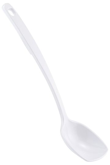 Melamine Solid Spoon White