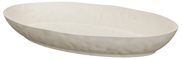 Pigment Melamine Oval Dish 5L (530x325x70mm) Parchment
