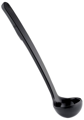 Melamine Solid Ladle 0.6oz (217mm) Black