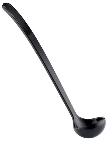 Melamine Ladle 1oz (300mm) Black