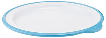 Omni Large Low Plate w/ 200ml (240x230x20mm) W/ Blue