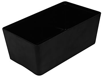 Melamine Nordic Crock 2.5L (257x147x100mm) Mat zwart