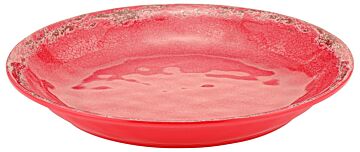 Casablanca Melamine Low Dish 500ml (210x210x29mm) Red
