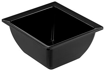 1-6 Size Melamine Classico Crock 1L (176x162x90mm) Black