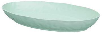 Pigment Melamine Oval Dish 5L (530x325x70mm) Aqua