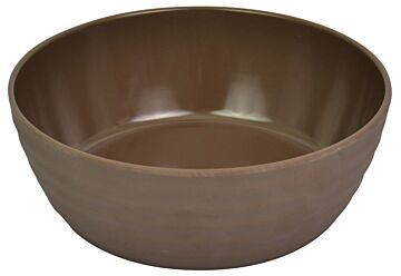 Melamine Ripple Low Dish 1.3L (200mm) Stone