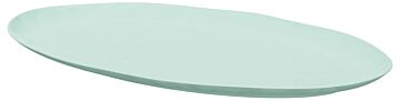 Pigment Melamine Oval Tray (530x325x30mm) Aqua