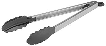Stainless Steel Silicone 12" Tong (305mm) Black