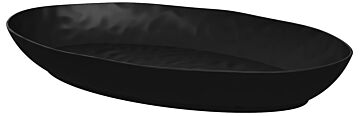 Pigment Melamine Oval Dish 5L (530x325x70mm) Noir