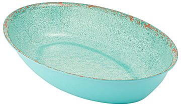 Casablanca Melamine Dish 3.8L (420x280x70mm) Blue