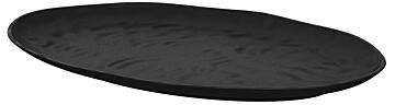 Pigment Melamine Ovaal Plateau (420x280x30mm) Noir