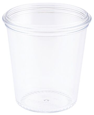 SAN Pudding Pot 150ml (70x80mm) Clear