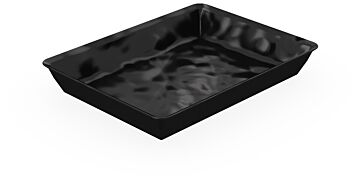 Mino Melamine Tray (280x210x30mm) Black
