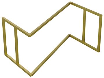 Z Stand Stainless Steel GN 1-1 (513x308x250mm) Gold