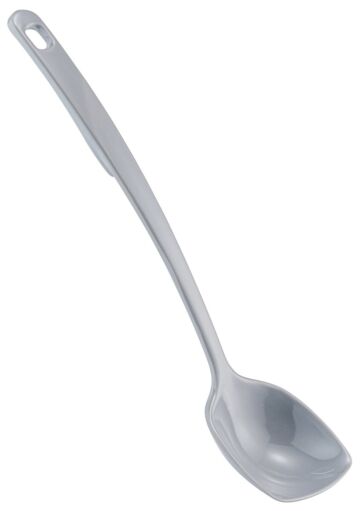 Melamine Solid Spoon Grey