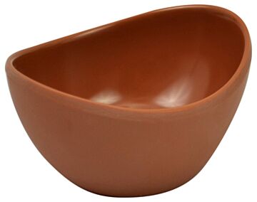 t Melamine Reef Small Oval Dish 60ml (82x66x43mm) Terracotta