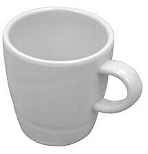 Melamine Orbit Espresso Cup 120ml (66mm) White