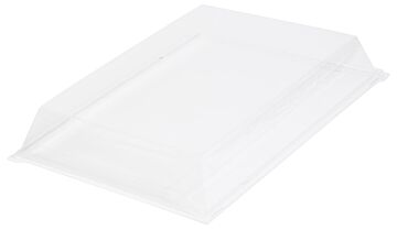 Lid for Half Length Atlas Tray (280x196x47mm) Clear