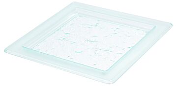 Glazz Square Plate Green