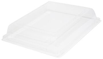 Lid for Half Length Gastronorm (275x340x65mm) Clear