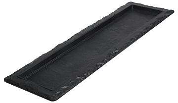 Slate Look Half Width Gastronorm (530x165x30mm) Black