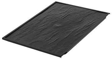 Slate Look Half Size Atlas Tray (274x190x19mm) Black