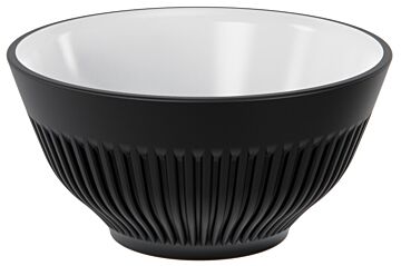 Talon Melamine 6inch Bowl 425ml (140x140x70mm) Black
