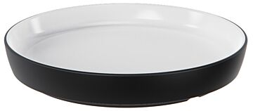 Talon Melamine 6inch Plate (143x143x25mm) Black