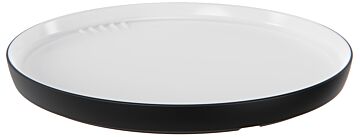 Talon Melamine 10inch Plate (251x251x25mm) Black