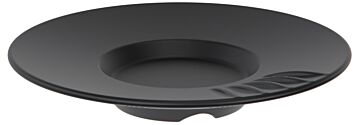 Talon Melamine Espresso Saucer (109x18mm) Noir