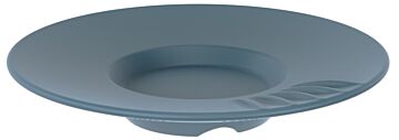 Steel Talon Melamine Espresso Saucer (109x18mm) Blue