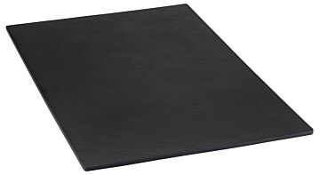 Slate Effect Melamine Tray w/sf Black