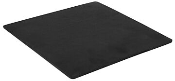 Melamine plateau leisteen-effect w/sf (285x285x10mm) Zwart