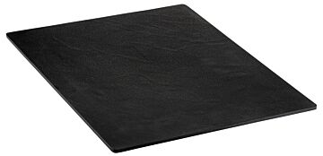 Melamine plateau leisteen-effect w/sf (350x285x10mm) Zwart