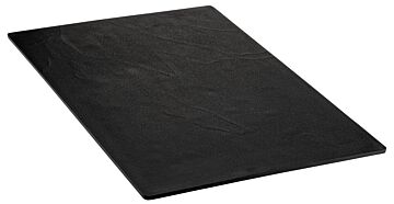 Melamine plateau leisteen-effect w/sf (285x430x10mm) Zwart