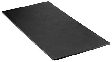 Melamine plateau leisteen-effect w/sf (285x600x10mm) Zwart
