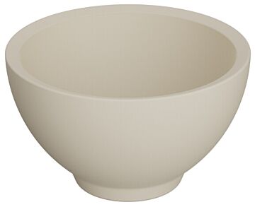 Trafalgar Melamine Pot 325ml (120x120x72mm) Parchment
