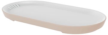 Talon Melamine Pill Plate (329x117x28mm) Oat