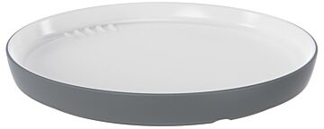 Talon Melamine 8inch Plate (203x203x25mm) Grey