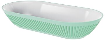 Talon Melamine Pill Dish 1.3L (316x163x61mm) Mint Green