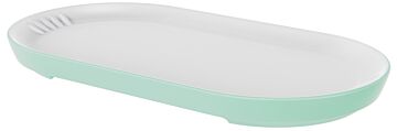 Talon Melamine Pill Plate (329x117x28mm) Mint Green