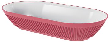 Talon Melamine Pill Dish (316x163x61mm) Cherry