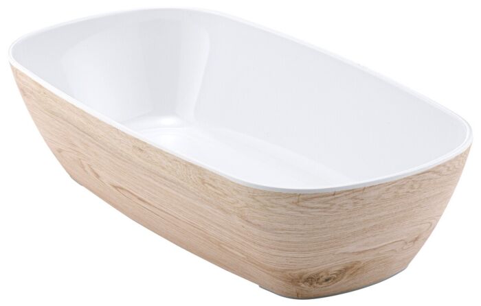 Melamine Crock Tura GN 1-3 2L (176x325x80mm) Wit